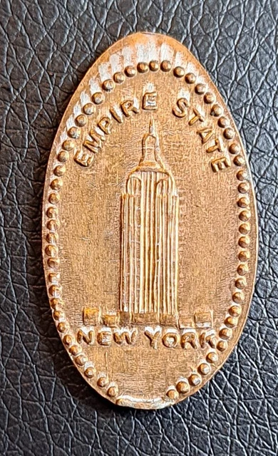 NEW YORK EMPIRE STATE Elongated Penny Pressed Souvenir Coin #0570