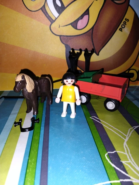 PLAYMOBIL VINTAGE COUNTRY enfants fille seau et pommes du set 6949 EUR