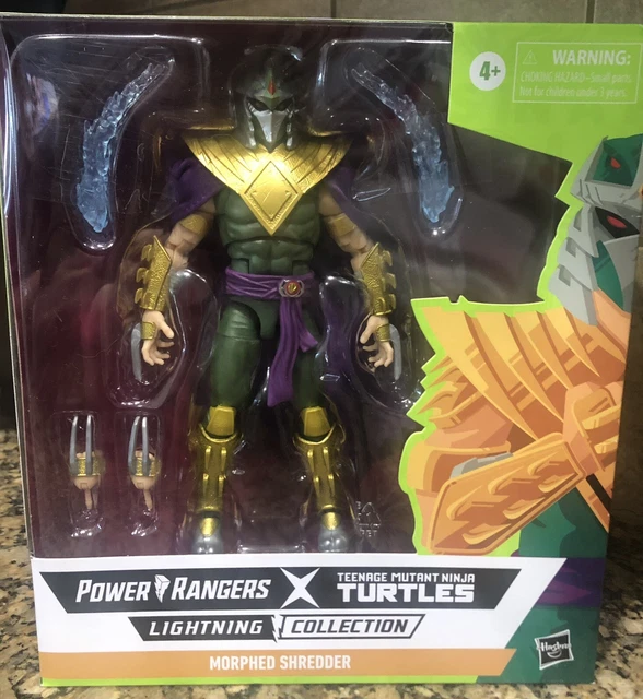 Power Rangers X TMNT Lightning Collection Morphed Shredder Green Ranger (NEW)