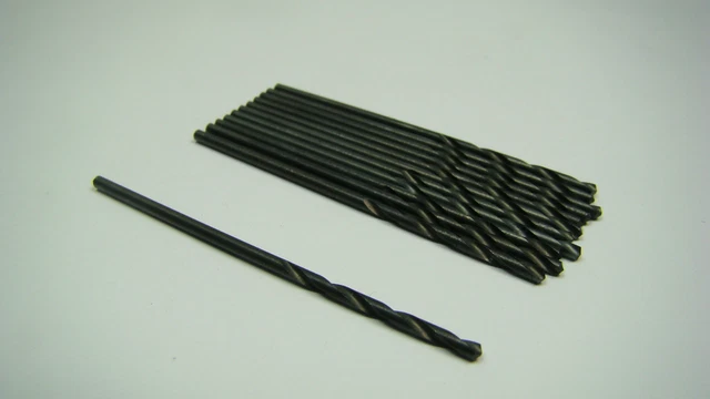 HERTEL Jobber Length Drills #53 0.0595" 118° HSS Oxide USA (12 Pcs)