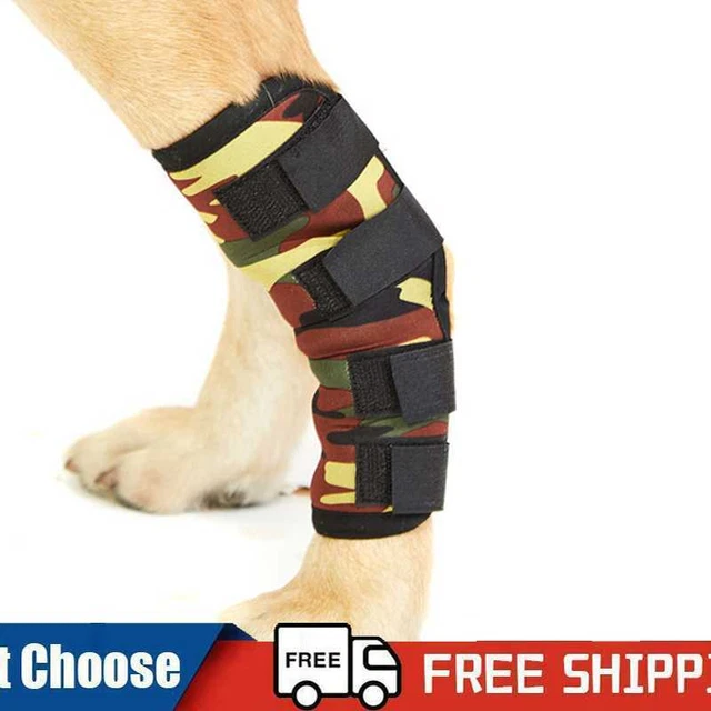 Protector de rodilla para perro a prueba de masticación para patas de cachorro cubiertas impermeables suministros de atención médica