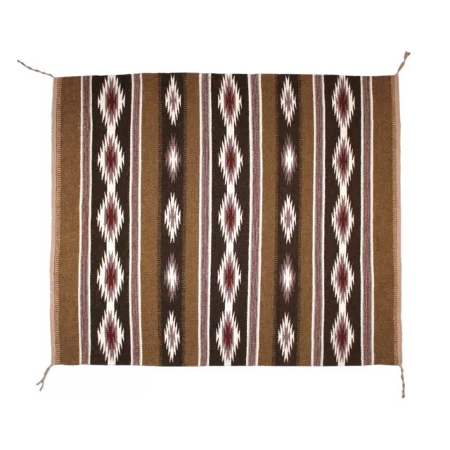 Betty Clyde Navajo Rug Native American Indian Wool Weaving Pine Springs Arizona