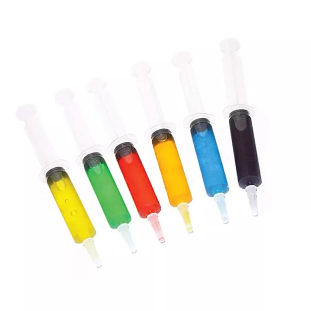 Shot Syringes Drinkware Summer Fun Bachelorette Party Supplies 25pk 2oz Reusable