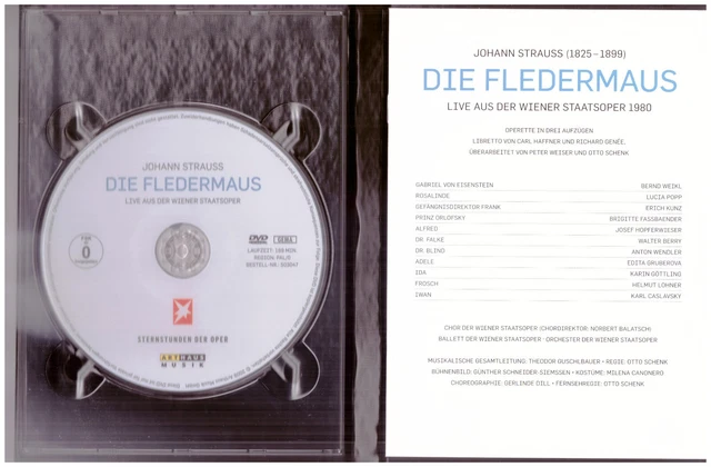 Sternstunden der Oper - J. Strauss - Die Fledermaus (Staatsoper Wien) 1980