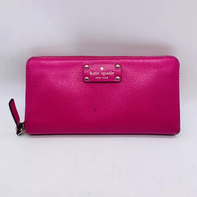 Pink Kate Spade New York Leather Wallet