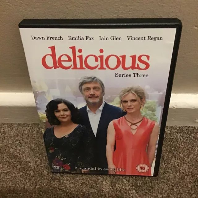 Delicious Dvd - Series Three - Dawn French - Emilia Fox - Iain Glen