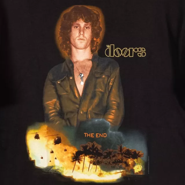 1999 Alstyle Apparel Activewear L The Doors Jim Morrison The End Tee T-Shirt