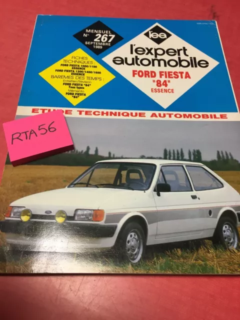 Ford Fiesta essence 1984 Revue Pratique Technique Automobile Expert RTA EA