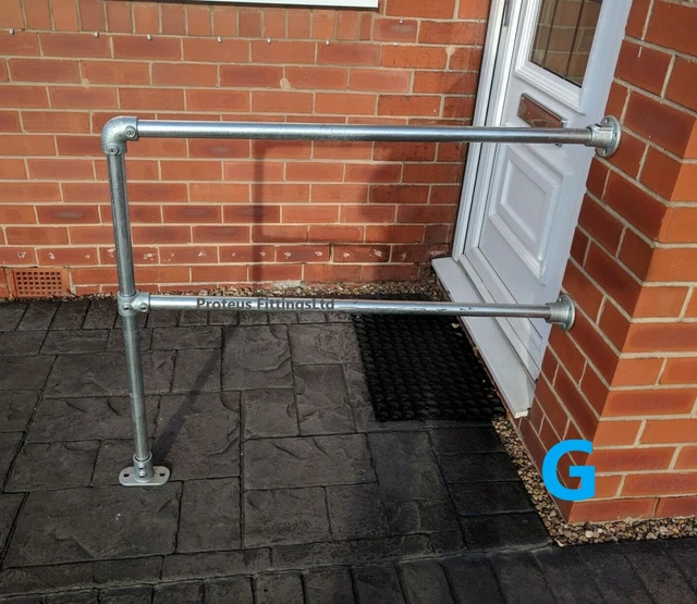 Mobility Rails DISABILITY RAIL OUTDOOR Mobility Handrail Safety Grab Rail Doorstep ...