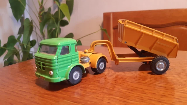 Joal 212 Camion Avec Remorque Basculante - Échelle 1:50 - Miniature Métal Occasion