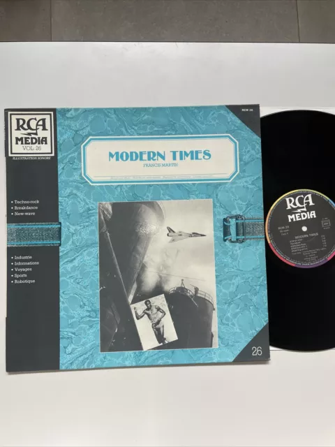 LP MODERN TIMES - Francis Martin - RCA MEDIA RCM 26   - 1984