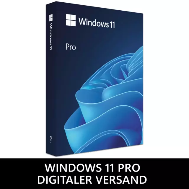 Windows 11 PRO, Produktschlüssel, DIGITALER VERSAND