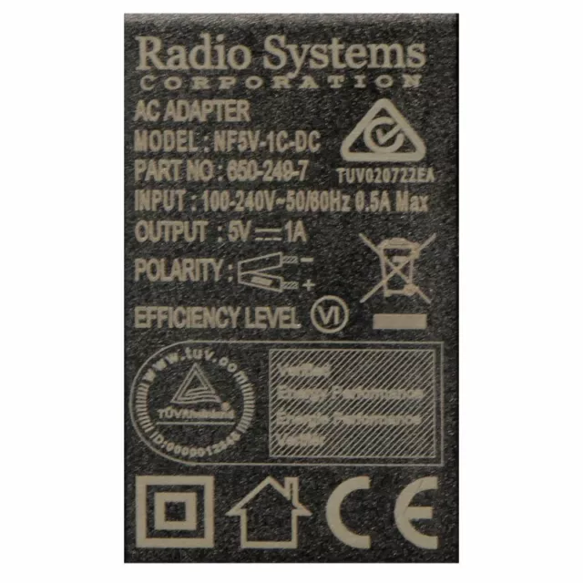 PetSafe SportDog AC Adapter Collar Charger 650-249-7 for SDF-CR SBC-R-10 YT-100 2
