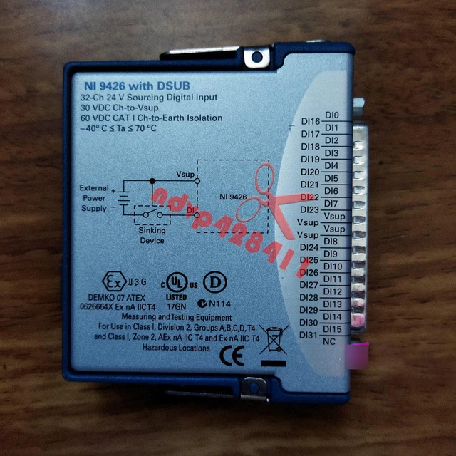 USATO National Instruments NI-9426 NI 9426 780030-01 Modulo ingresso digitale D-Susb
