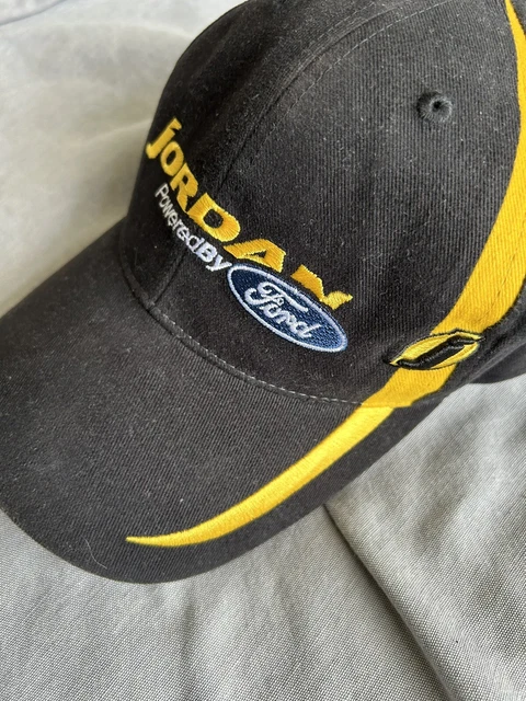 VINTAGE RARE COLLECTIBLE Jordan - Ford F1 Racing Peak Baseball Cap ...