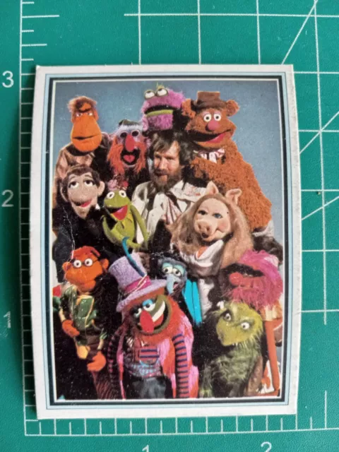 1978 Telestars Jim Henson Rookie Card Muppets Animal Kermit Miss Piggy Low Grade