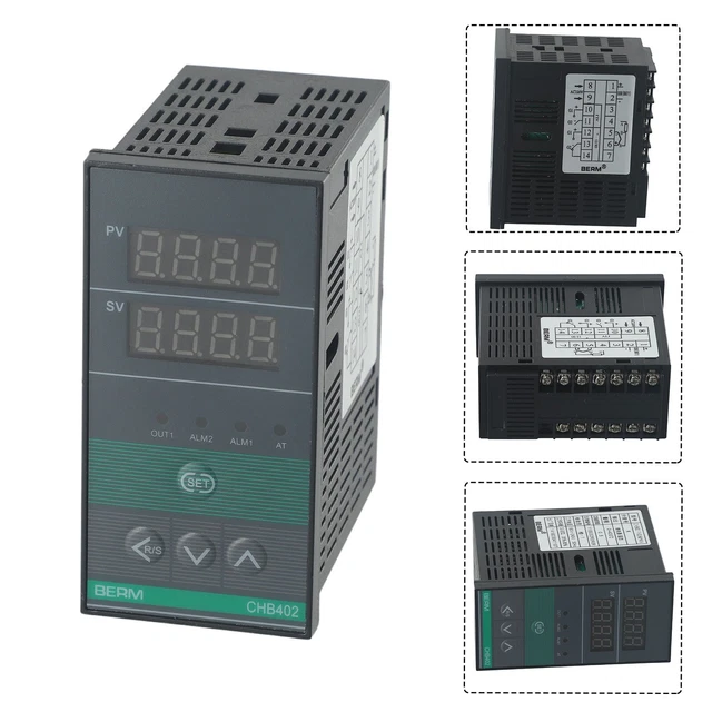 Versatile CHB402 Temperature Controller for Machine Tools and Automation