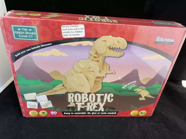 Robotic T-Rex Dinosaur Sound Activation by The Green Board Company