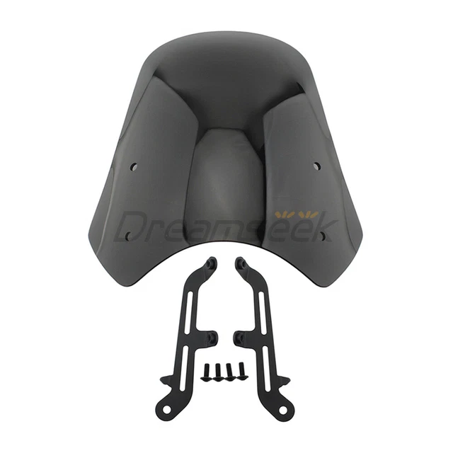 Pare-Brise Moto Pour Triumph Bonneville T100 T120 – Déflecteur De Vent Fumée Grise – Protection Aérodynamique Premium 2016-2022