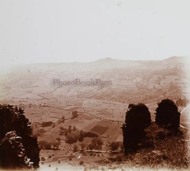 Landscape France Photo Stereo PL58L4n1 Glass Plate c1920