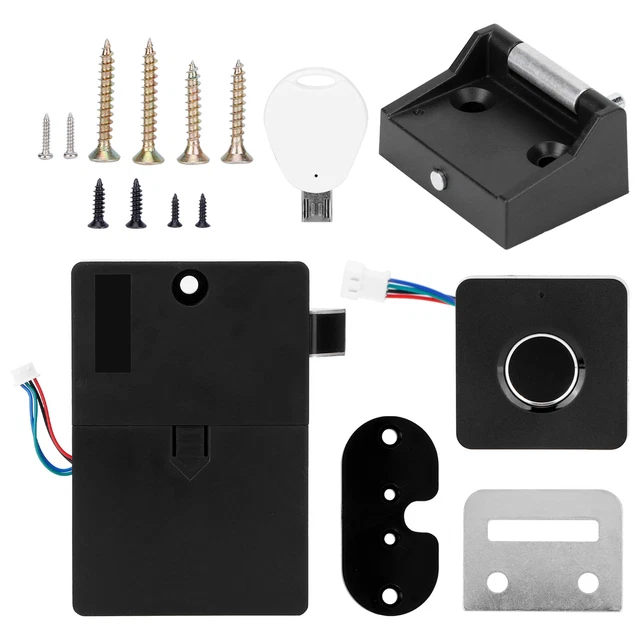 Serrure De Porte 'armoire Serrures Intelligentes En Matériau ABS + PC