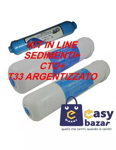FILTRO IN LINE Per Sedimenti 12 X 2,5 Da 5 Micron - Osmosi Inversa  Car3025 EUR 19,00 - PicClick IT