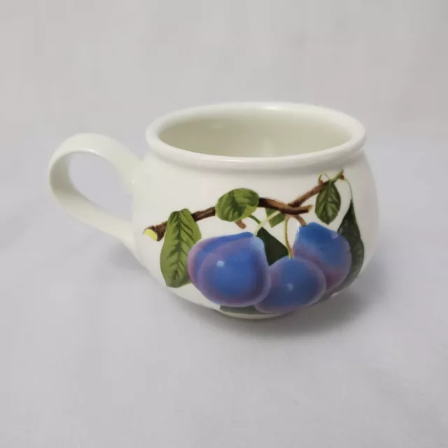 Portmeirion Pomona Romantic Plum Footed Cup with Scratch