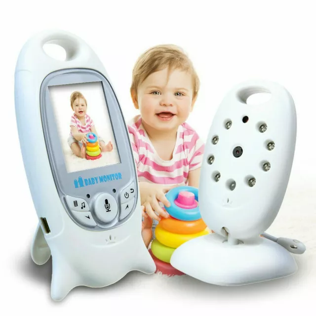 Baby Monitor Wireless Sorveglianza Controllo Sonno Bambino Neonato Audio Video