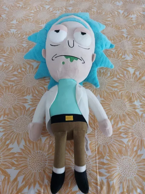 "Funko Adult Swim Soft Rick and Morty Rick Worried 16"