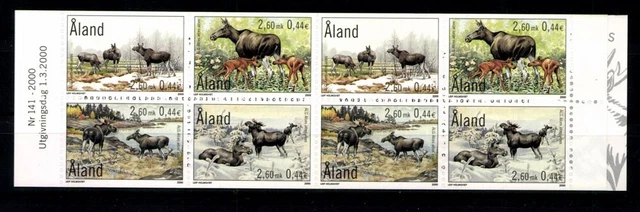 Aland, MiNr. 171-174, MH 8, postfrisch / MNH - 610854