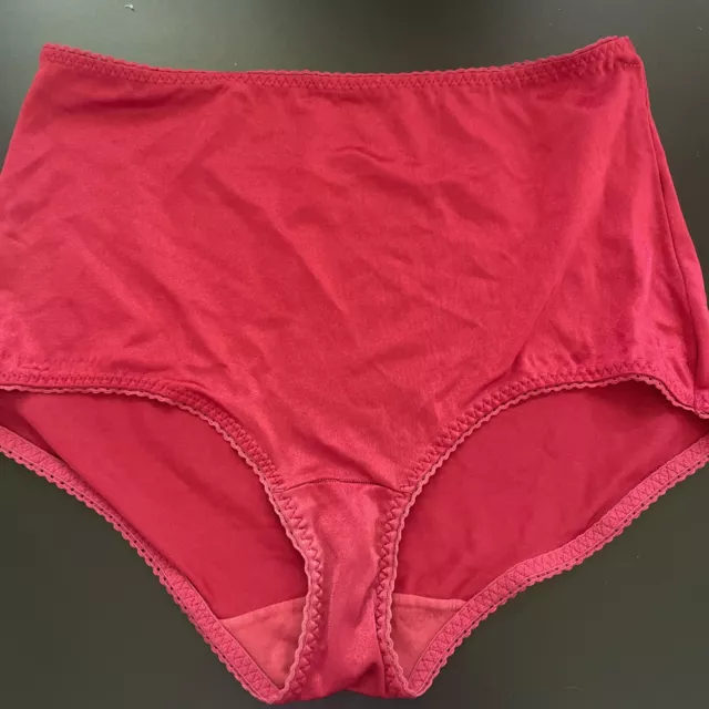 VTG VASSARETTE SECOND Skin Satin glossy wet PINK Panties Briefs Sz XL 29  sissy $4.99 - PicClick