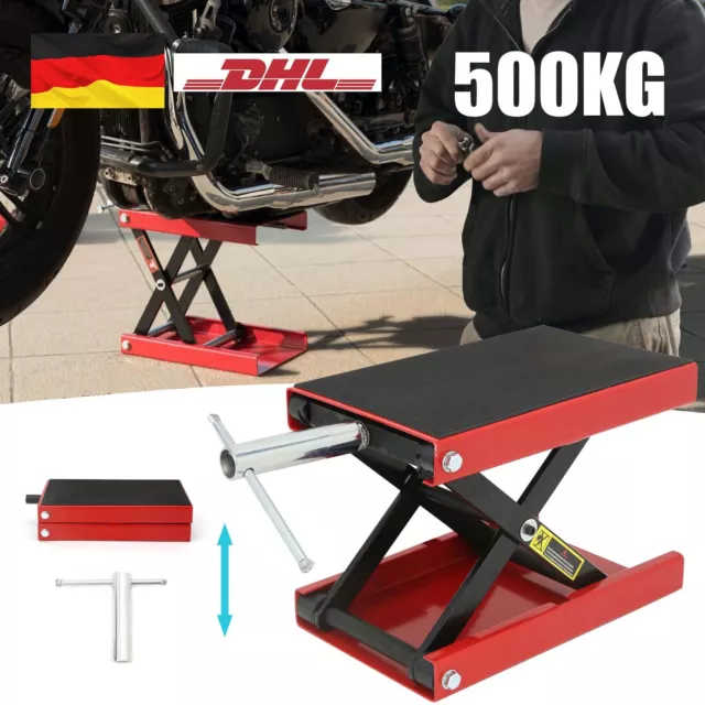 500 kg Motorradheber Motorradhebebühne Montagebock Motorrad Heber Hebebühne