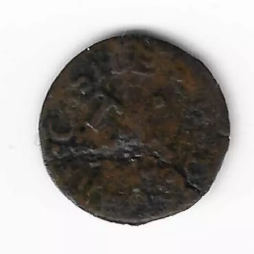 Undated 17th Century Token Thomas Hewes Hedingham Essex Farthing 1/4d Coin