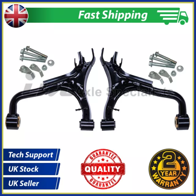 Fits Land Rover Discovery 3 Rear Upper Suspension Arms, Right+Left+Fitting Kits