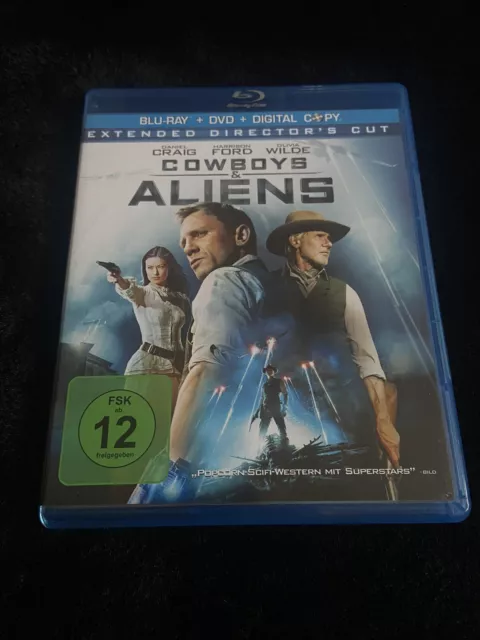 Cowboys & Aliens (inkl. Digital Copy), Extended Cut | Blu Ray | Zustand sehr gut