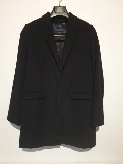 Jack wills chelsea wool blend overcoat sale