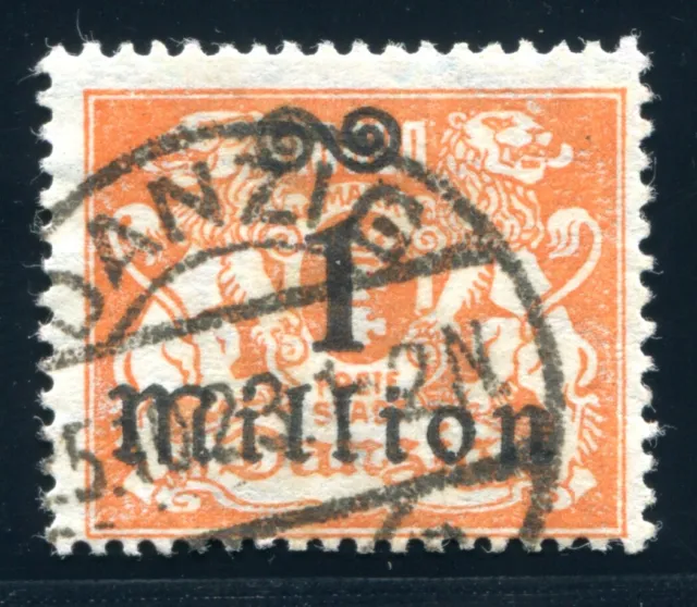 DANZIG 1923 163 gestempelt TADELLOS ZEITGERECHT ATTEST GRUBER BPP 650e++(E8361