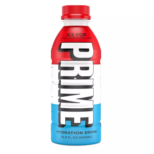 PRIME Hydration Ice Pop Sports Drink 16.9 Fl Oz - 1 Bottle Lifestyle YouTube ...