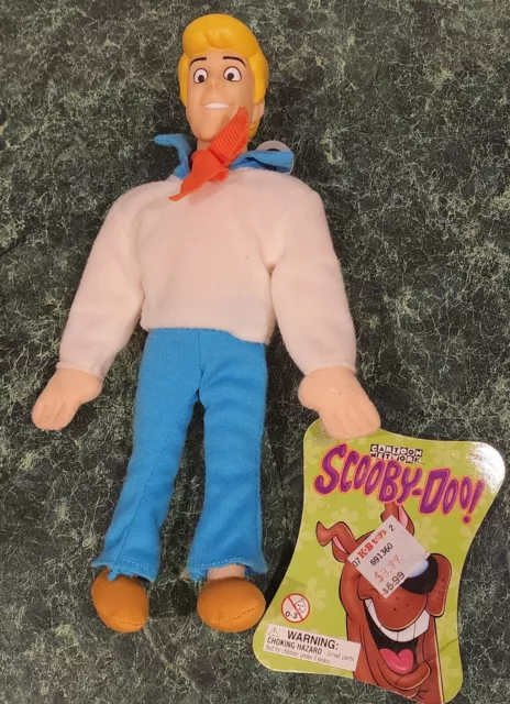 Vintage 2001 Cartoon Network Scooby-Doo Pal FRED Super Poseable New With Tags
