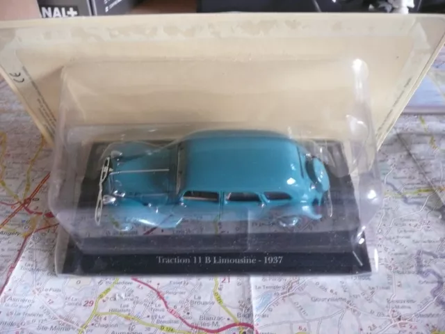 CITROËN Traction 11 B Limousine 1937 Universal Hobbies 1/43 en blister
