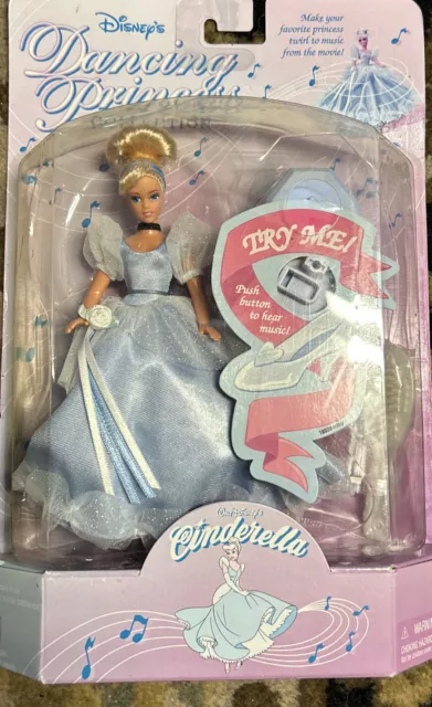 Disney's Dancing Princess CINDERELLA Sealed Mattel 16533 New 1996 Collection NIB