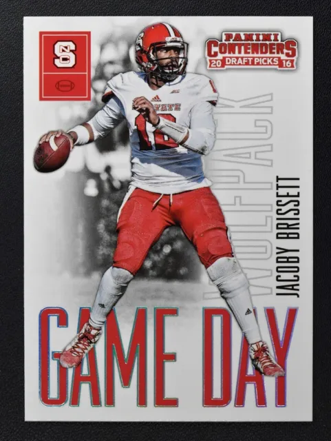 2016 Panini Contenders Draft Picks Game Day Tickets #18 Jacoby Brissett - NM-MT