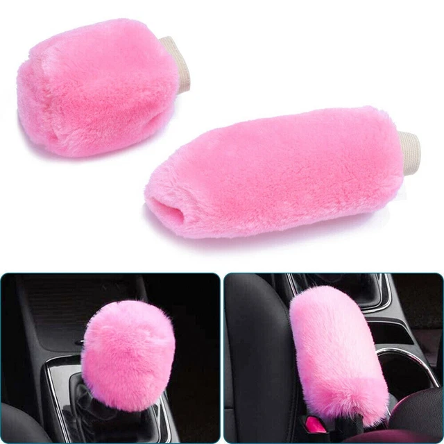 3pcs / Set Pelliccia Soffice Spesso Auto Volante Felpa Cover Morbido / Lana /