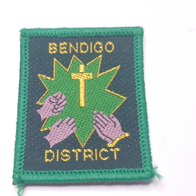 Bendigo District Scout Patch Scouting Badge ED41/15 EXT