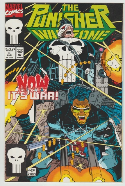 The Punisher War Zone #6 August 1992 Marvel Comics