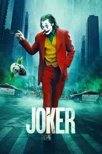 Joker Movie 2019 Poster Print A5 A4 A3 A2 A1 MAXI -1138