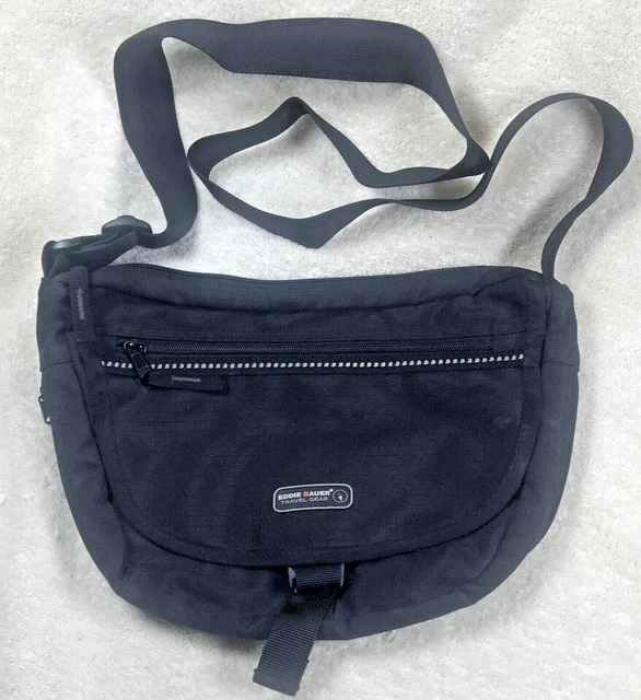 Eddie Bauer Small Travel Bag/purse Adjustable Zippered Cross Body