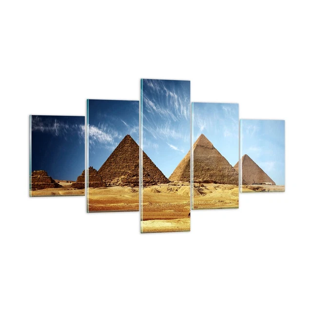 Quadro su Vetro Spiaggia bordo mare Stampe da Parete in Vetro 70x50cm Quadri Moderni Soggiorno Camera da Letto Cucina 1 pezzo Piccoli Decorazione Murale Wall Art Grafica Immagini GAA70x50-5118