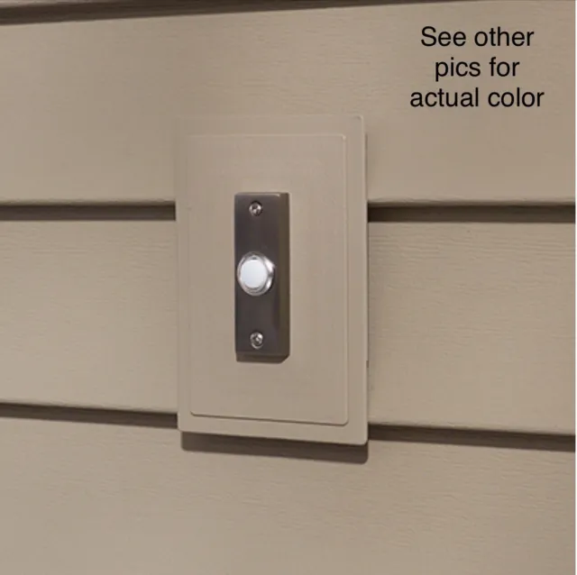 Ring Blink Almond Doorbell Mounting J-Block Vinyl FL MBLOCK 6”x4”  Switch Outlet