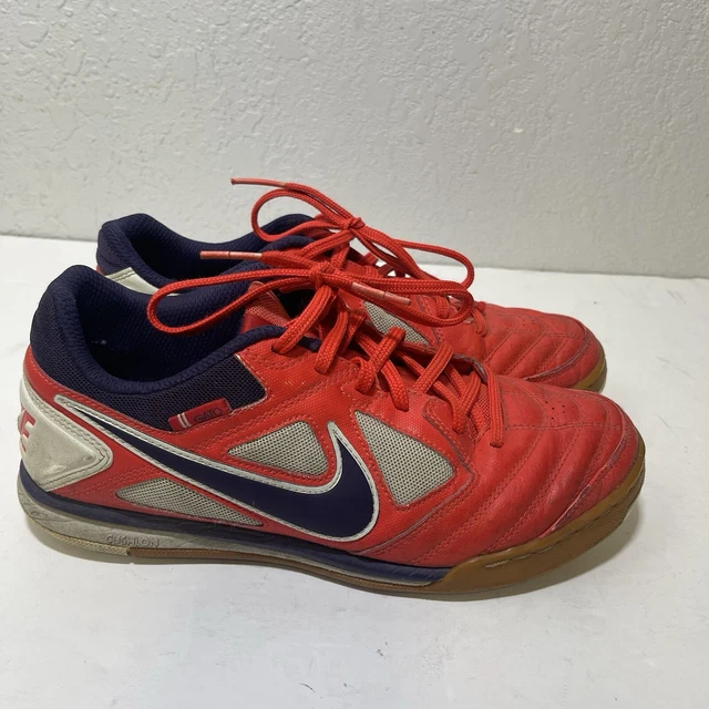 Rare 2011 Nike5 Gato LTR Men\'s Indoor Soccer Shoes Size 7 Mens 2011 Nike 5 Gato 415123-001 Black Leather Tiempo 90 Indoor  main image 4